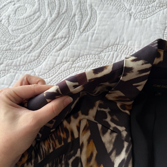 Kobi Halperin - Mackenzie Silk Jacket - Mixed Animal Print - Picture 9 of 13